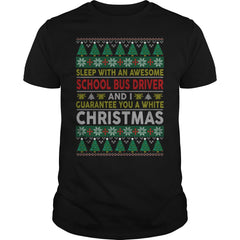 Christmas Job SCHOOL BUS DRIVER Ugly Xmas Sweater