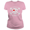 Image of Captain Mom Pirate Theme T-Shirt Halloween