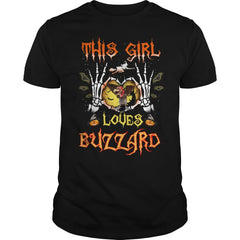 This Girl Loves Buzzard Halloween