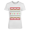 Image of Women's Christmas Reindeer Snowflakes Sweater Pullove