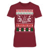 Image of Atlanta hawks - Awesome christmas sweater for fa T-Shirt