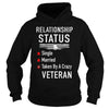 Image of Taken By A Crazy Veteran T Shirt