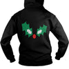 Image of new Christmas holly leaves vector art