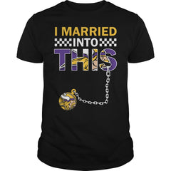 Vikings I Married T-shirt, Vikings I Married Hoodies