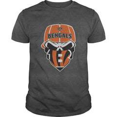 Bengals Skull TSHirt