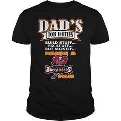 dads job duties raise a buccaneers fan