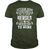 Image of VETERAN MOM T SHIRT I GAVE BIRTH TO MINE