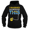 Image of Chargers I Married T-shirt, Chargers I Married Hoodies