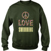 Image of Limited Edition Peace Love Swimming