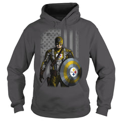 NFL-STEELERS 016 CAPTAIN FLAG