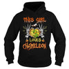 Image of This Girl Loves Chameleon Halloween