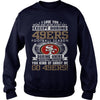 Image of i love you fan 49ers