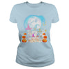 Image of SIBERIAN HUSKY T SHIRT HAPPY HALLOWEEN SHIRT