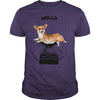 Image of halloween corgi mummy T shirt