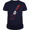 Image of The knife is sharp halloween party HAPPY HALLOWEEN TSHIRT