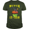 Image of Happy Halloween Trick Or Treat Witch Ice-Cream