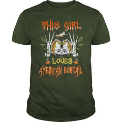 This Girl Loves AMERICAN BOBTAIL Halloween