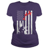 Image of Duck Hunting Nation Flag T-Shirt