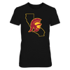 Image of TROJAN IN STATE OUTLINE - USC TROJANS