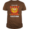 Image of THIS IS MY SCARY WINE COSTUME T SHIRT HALLOWEEN COSTUME GIFT