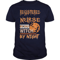 Registered Nurse By Day Witch By Night Halloween