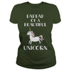 Image of Pappap Funny Unicorn T-Shirt, Cute Halloween Gift