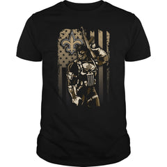 Saints Flag Punisher Tshirt, Saints Flag Punisher Hoodies
