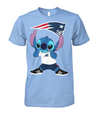 New England Patriots Cute Stitch T-shirt