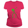 Image of Glow Party Supplies - Halloween Dabbing Skeleton tshirt