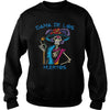 Image of Halloween Skeleton Flowers Skulls Shirt Day of the Dead