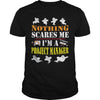 Image of Nothing Scare Me I'm A Project Manager Funny Halloween Shirt