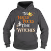 Image of HALLOWEEN WITCH SHIRT-IT'S HOCUS POCUS TIME WITCHES TSHIRT