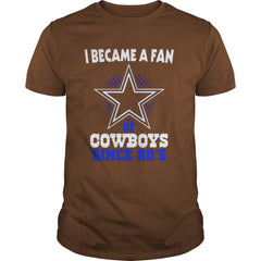 I Became A Fan Of Cowboys Since 80's