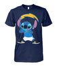 Image of Los Angeles Chargers - Cute Stitch T-shirt