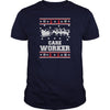 Image of Care worker - Awesome christmast care worker tee