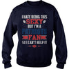 Image of I Hate Being This Sexy But Iam Patriots Fan TShirt