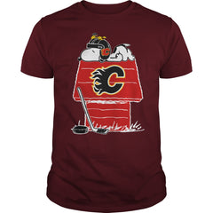 CLe-Ice-hockey-Sleep-Snoopy-Calgary-Flames