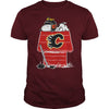 Image of CLe-Ice-hockey-Sleep-Snoopy-Calgary-Flames