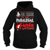 Image of Be Nice To The Paralegal Santa Watching Christmas T Shirt
