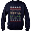 Image of Ugly Christmas Sweater Inspired T-Shirt