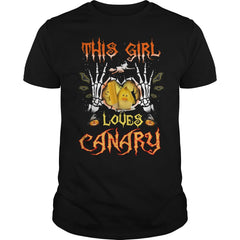 This Girl Loves Canary Halloween