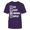 Image of Eat Sleep Clemson Football Repeat