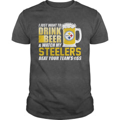 NFL STEELERS 173 DRINK BEER