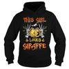 Image of This Girl Loves Giraffe Halloween