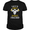 Image of Halloween Funny Alcohol Sheet Faced Halloween Beer T-shirt