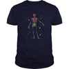 Image of Vintage Rainbow Skeleton Halloween Anatomy Pride Cute Shirt