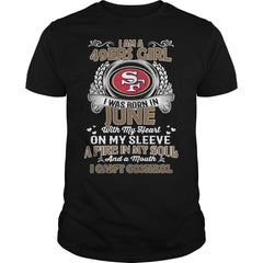 i am a 49ers girl  june
