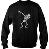 Image of Dabbing Skeleton Shirt Cute Halloween Dab Dance Gift
