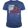 Image of stand up and say  patriots