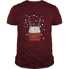 Image of Cat Reindeer Funny Cat T Shirt